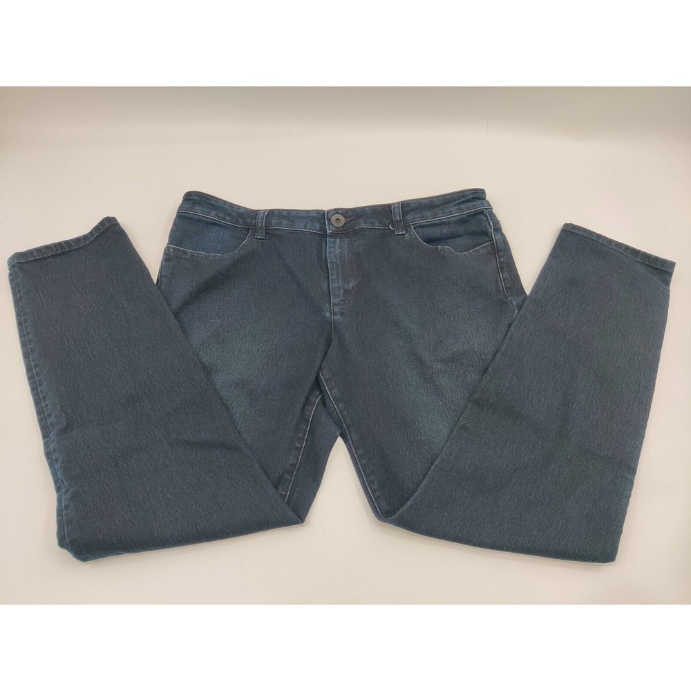 Banana Republic Legging Fit Dark Wash Indigo Denim Jeans Size 32 Slim Stretch